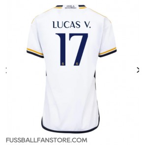 Real Madrid Lucas Vazquez #17 Replik Heimtrikot Damen 2023-24 Kurzarm